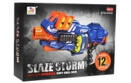 Półautomatyczny Karabin dla dzieci 8+ Blaze Storm 12 piankowych kulek Zabawkowa broń