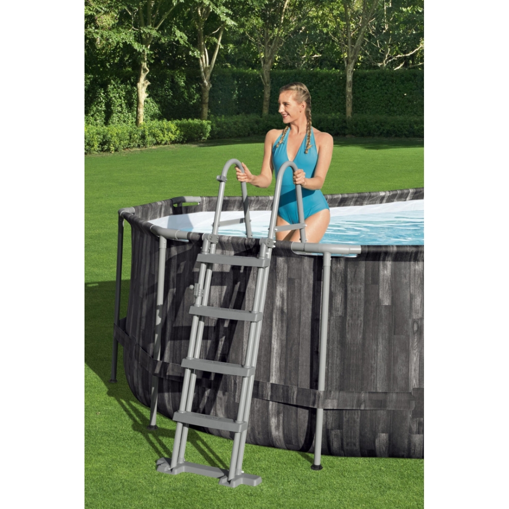 Drabinka bezpieczna do basenów 122 cm Bestway 58331