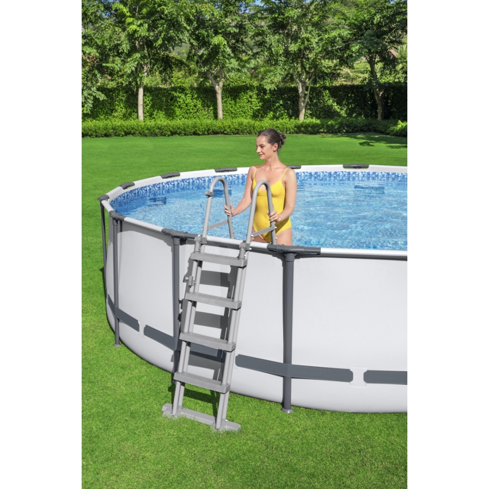 Drabinka bezpieczna do basenów 122 cm Bestway 58331