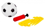 Dideli sodo vartai vaikams 6+ Futbolo rinkinys + kamuolys su pompa
