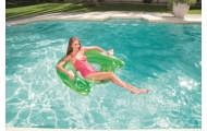 Kėdė su atlošu Lazy Lounge Chair Green BESTWAY