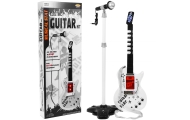 Gitara elektryczna + Mikrofon dla dzieci 6+ Instrument muzyczny Dźwięki + Światła