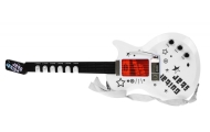 Gitara elektryczna + Mikrofon dla dzieci 6+ Instrument muzyczny Dźwięki + Światła