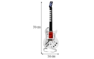 Zestaw muzyczny dla dzieci 6+ Gitara elektryczna + Wzmacniacz + Mikrofon