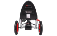 Gokart Full Ahead AIR na pedały dla dzieci 3+ Czerwony + Regulacja siedziska + Pompowane koła + Hamulec ręczny