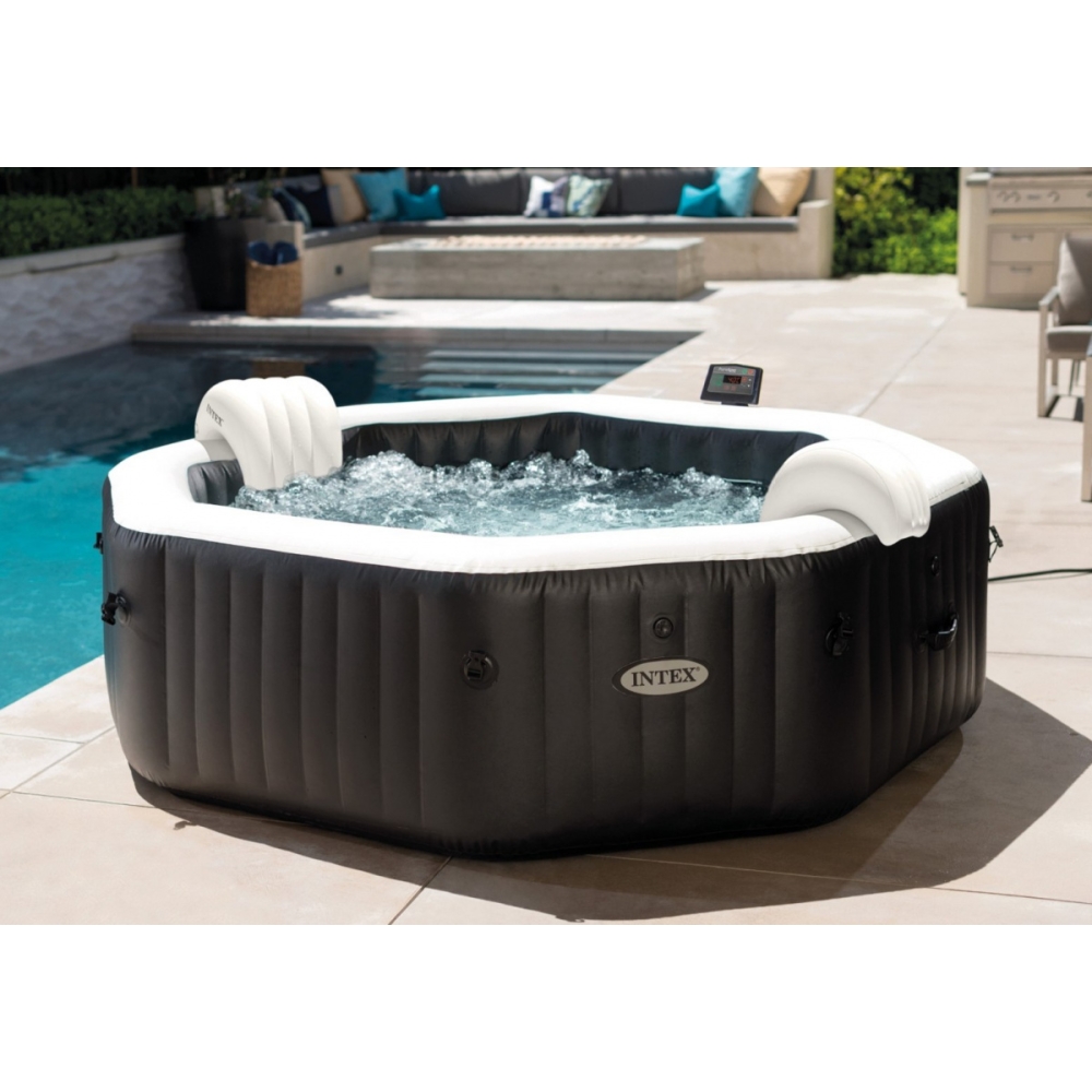 Jacuzzi Wanna Spa INTEX ONYX BLACK OCTAGON