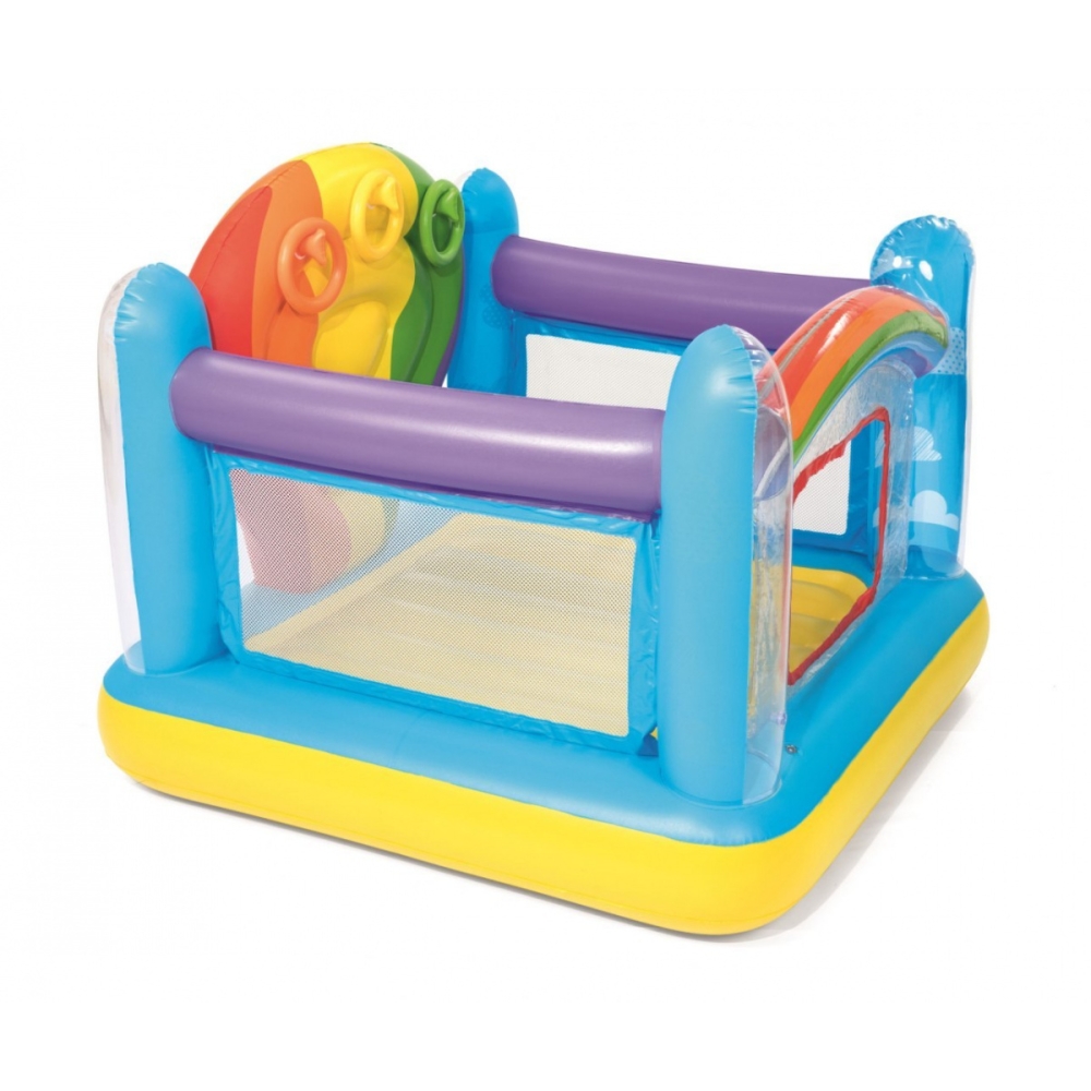 Pripučiamas batutas BESTWAY 175 x 173 x 137 cm-Žaislai, Lauko žaislai, Batutai, Pripučiami batutai-e-vaikas