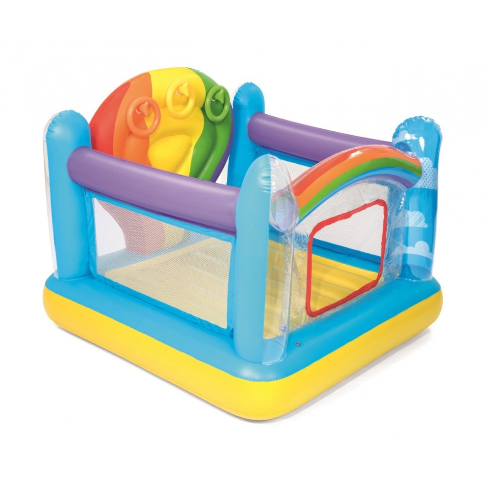 Pripučiamas batutas BESTWAY 175 x 173 x 137 cm-Žaislai, Lauko žaislai, Batutai, Pripučiami batutai-e-vaikas
