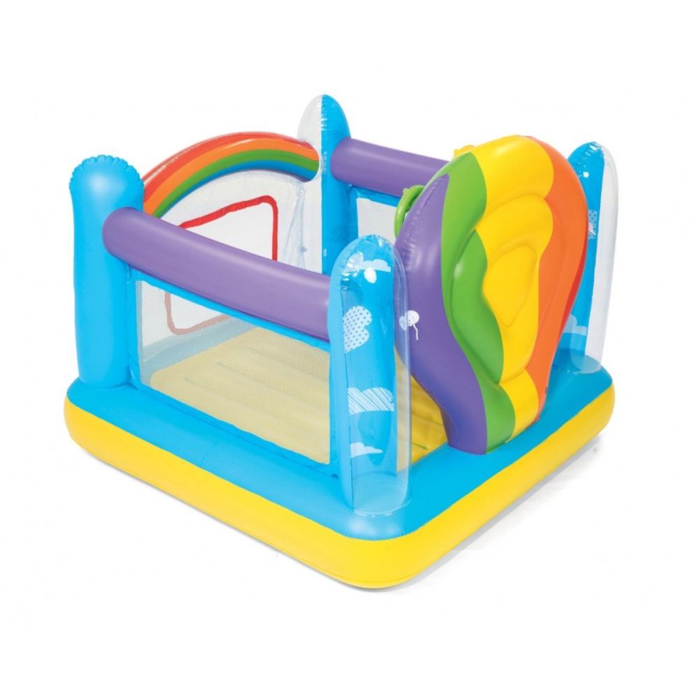 Pripučiamas batutas BESTWAY 175 x 173 x 137 cm-Žaislai, Lauko žaislai, Batutai, Pripučiami batutai-e-vaikas