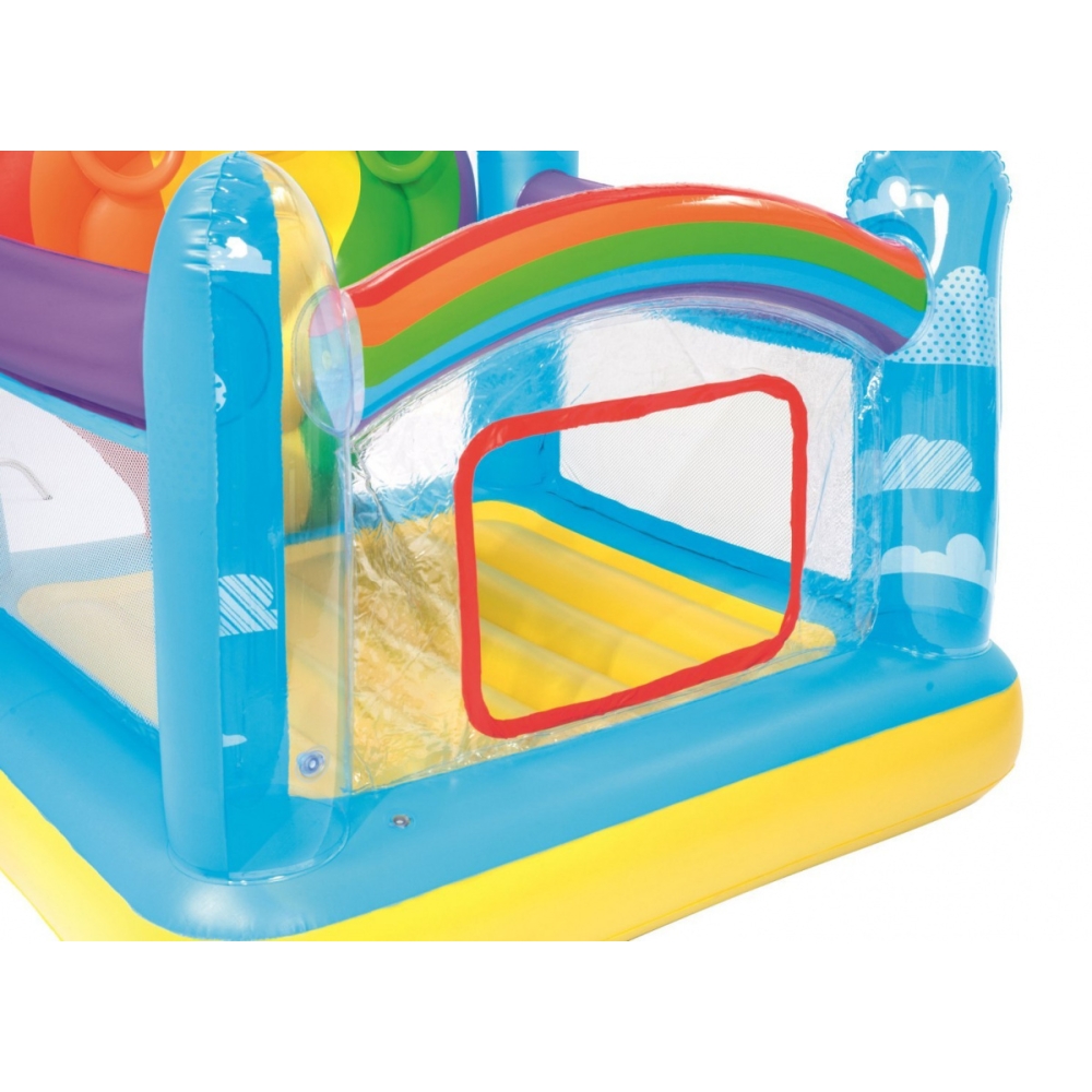 Pripučiamas batutas BESTWAY 175 x 173 x 137 cm-Žaislai, Lauko žaislai, Batutai, Pripučiami batutai-e-vaikas