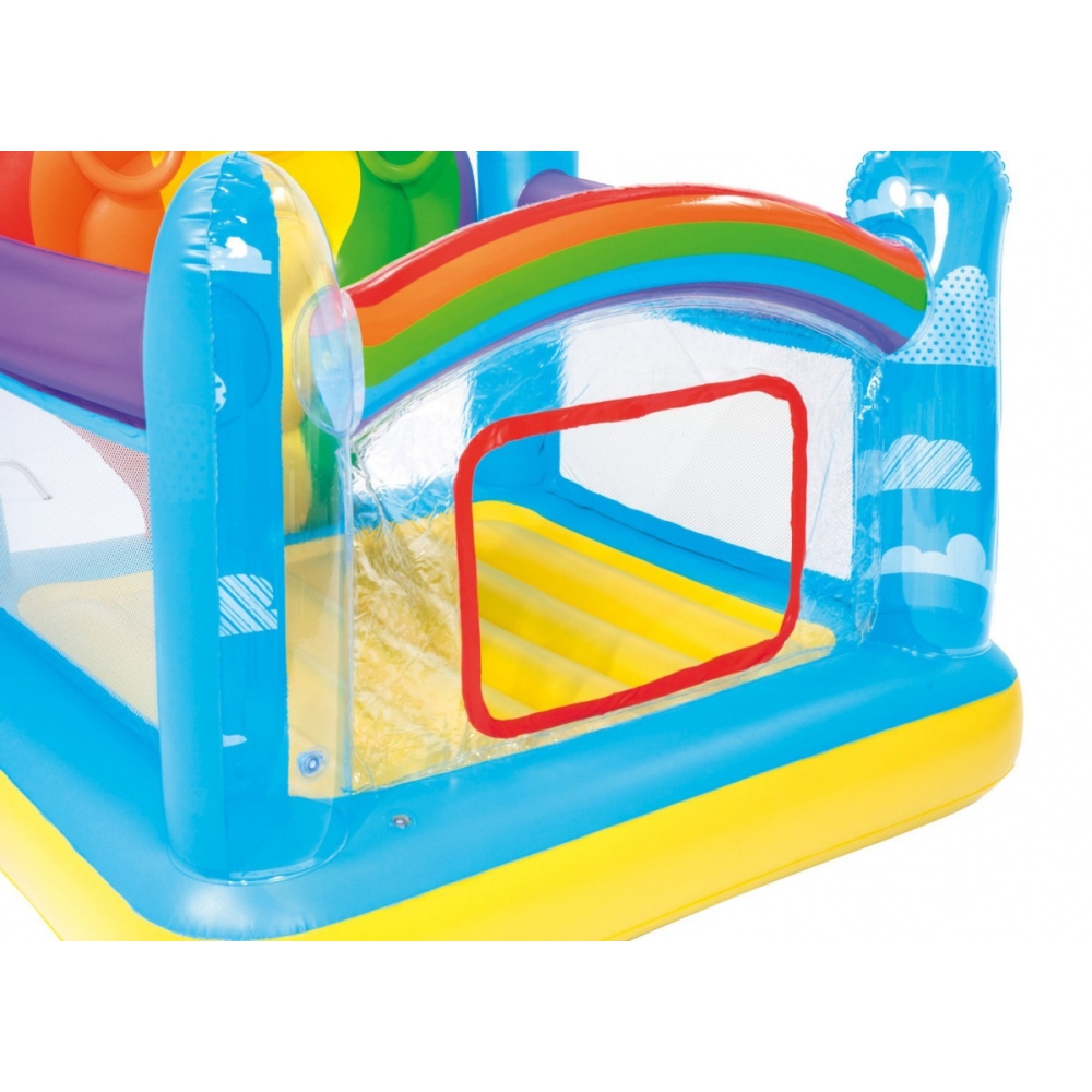 Pripučiamas batutas BESTWAY 175 x 173 x 137 cm-Žaislai, Lauko žaislai, Batutai, Pripučiami batutai-e-vaikas