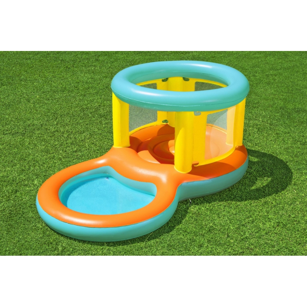 Pripučiamas batutas vaikams 239 x 149 x 102 cm Bestway 52385-Žaislai, Lauko žaislai, Batutai, Baseinai, Pripučiami batutai, Prip