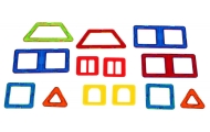 Mini magnetinis konstruktorius, 13 vnt, 3+