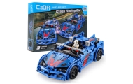 Klocki techniczne CaDA 585 el. Zdalnie sterowany Crush Racing Car dla dzieci 6+ Auto z katapultą