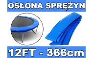 Kołnierz ochronny na sprężyny SkyRamiz Niebieski do trampoliny ogrodowej 366cm/12FT