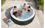 Hollywood Lay-Z-Spa AirJet Przydomowe Spa BESTWAY 6-osobowe + LED + 4 poduszki