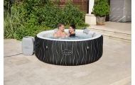 Sūkurinė vonia Hollywood Lay-Z-Spa AirJet Home Spa BESTWAY 6 asmenų SPA + LED + 4 pagalvėlės