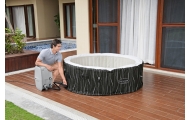 Hollywood Lay-Z-Spa AirJet Przydomowe Spa BESTWAY 6-osobowe + LED + 4 poduszki