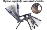Leżak Ogrodowo Plażowy Pasy