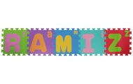 Puzzle piankowe Litery dla dzieci 3+ Pianka EVA + Wielkie Małe litery Alfabet + Mata podłogowa