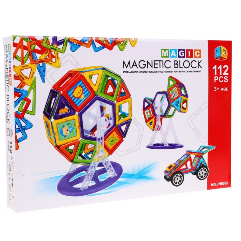 Magnetinis konstruktorius 112 el.
