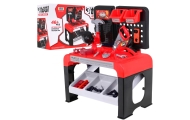 Vaikų kompaktiškos dirbtuvės 3+ "Little DIY" rinkinys 46 el. + įrankiai + priedai