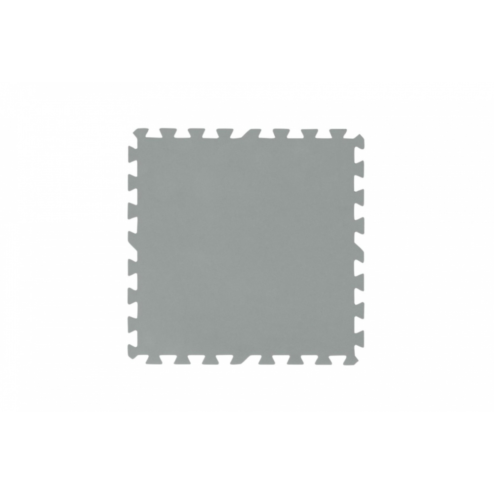 Piankowa Mata pod basen ogrodowy Szary 9 szt. 50x50cm BESTWAY