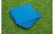 Piankowa Mata pod basen ogrodowy Niebieski 9 szt. 50x50cm BESTWAY