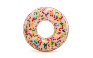 Pripučiamas plaukimo ratas INTEX Donut, 114 cm-Žaislai, Lauko žaislai, Pripučiami ratai, žaislai, čiužiniai-e-vaikas