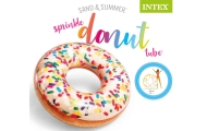 Pripučiamas plaukimo ratas INTEX Donut, 114 cm-Žaislai, Lauko žaislai, Pripučiami ratai, žaislai, čiužiniai-e-vaikas