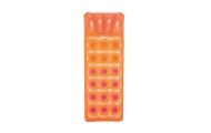 Neoninis paplūdimio čiužinys „BESTWAY“, oranžinis, 188 x 71 cm + remonto rinkinys-Žaislai, Lauko žaislai, Pripučiami ratai, žais