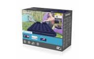 Pripučiamas karalienės 2 asmenų miegamasis čiužinys BESTWAY 203x152x22cm + 2 pagalvės