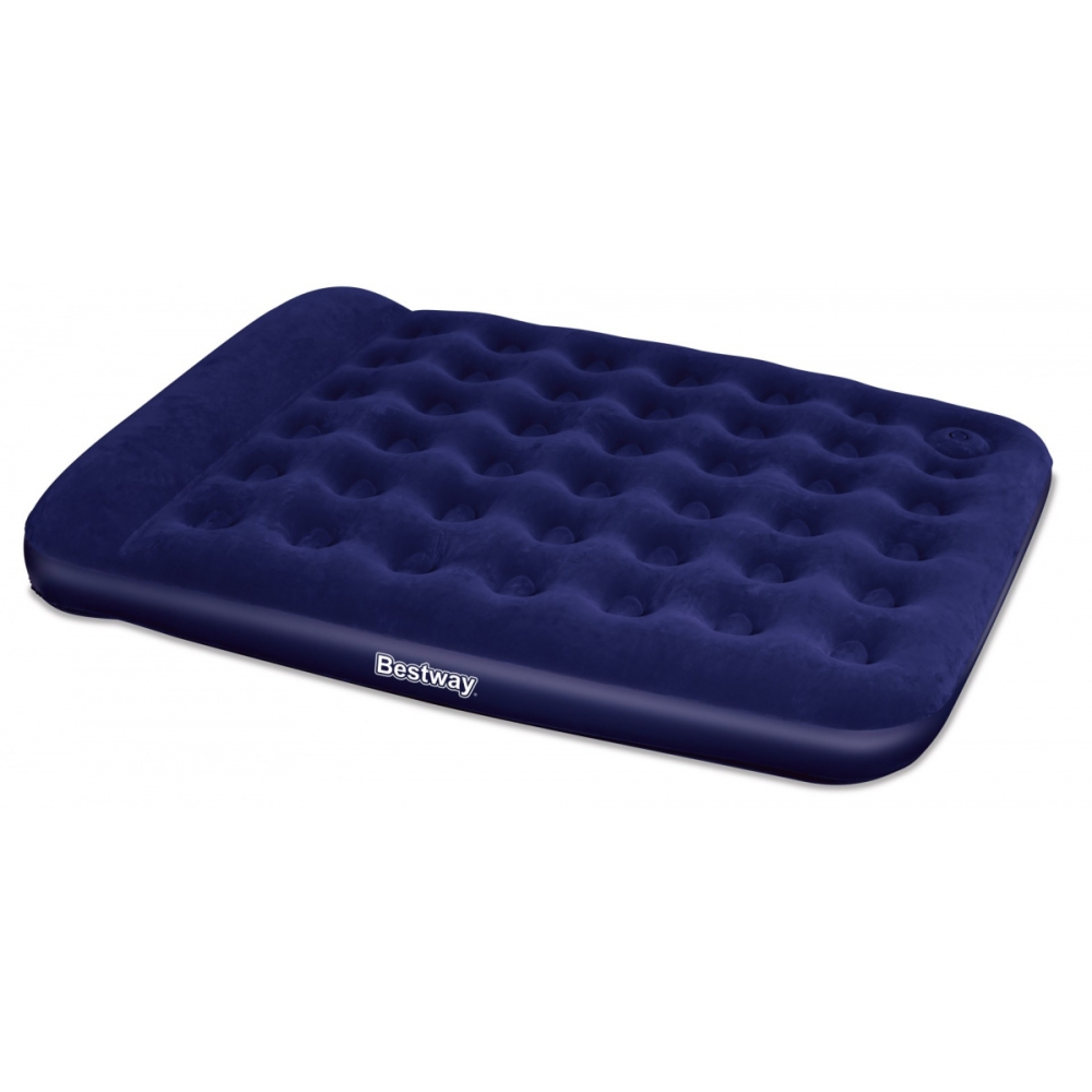 Materac dmuchany 203x152x28 cm z wbudowaną pompką nożną  Bestway 67226