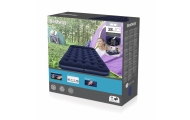 Materac Welurowy z Pompką 191/137/28cm BESTWAY