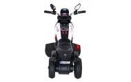 Elektrinis motociklas Fast Tourist, White-Elektromobiliai vaikams, Motociklai-e-vaikas
