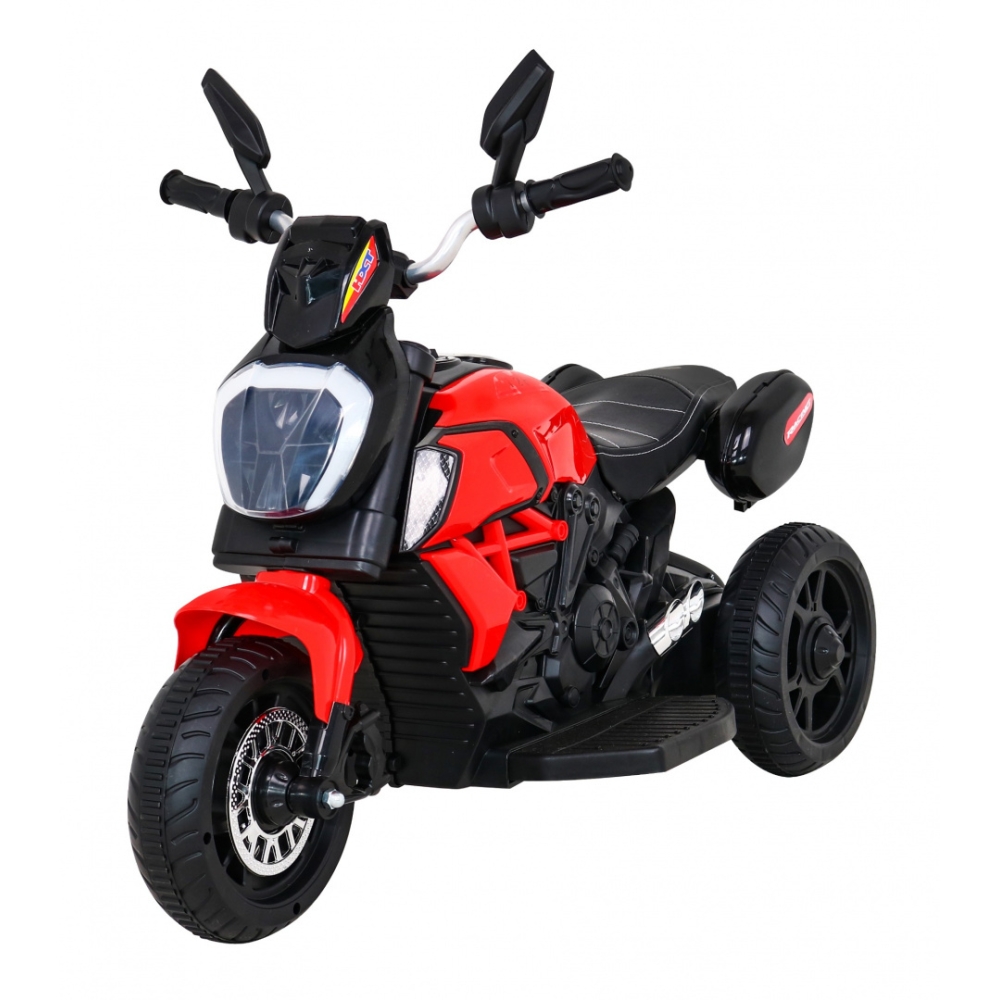 Elektrinis motociklas Fast Tourist, Red-Elektromobiliai vaikams, Motociklai-e-vaikas