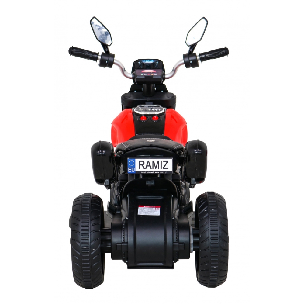 Elektrinis motociklas Fast Tourist, Red-Elektromobiliai vaikams, Motociklai-e-vaikas