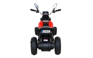 Motorek Fast Tourist na akumulator dla dzieci Czerwony + Audio + Światła + Ekoskóra