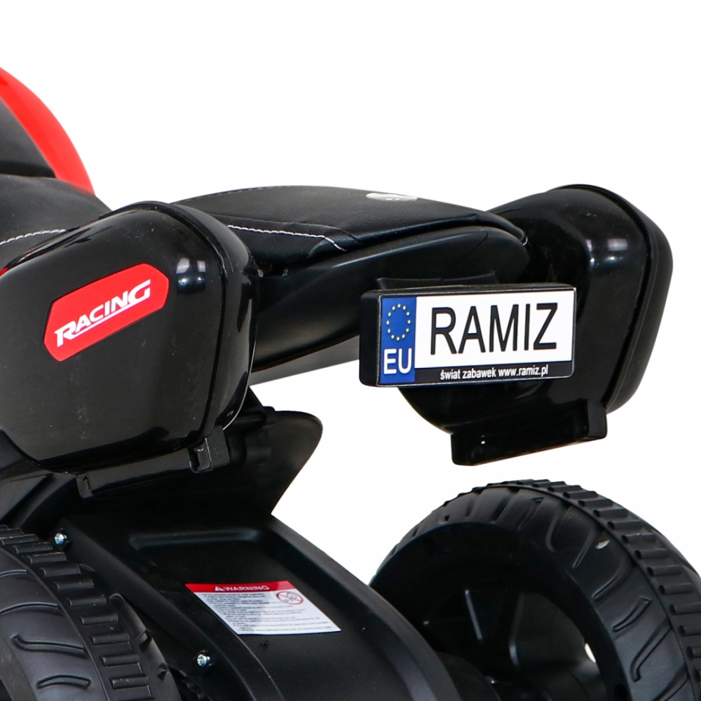Elektrinis motociklas Fast Tourist, Red-Elektromobiliai vaikams, Motociklai-e-vaikas