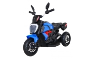 Elektrinis motociklas Fast Tourist, Blue-Elektromobiliai vaikams, Motociklai-e-vaikas
