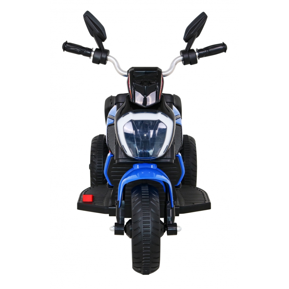 Elektrinis motociklas Fast Tourist, Blue-Elektromobiliai vaikams, Motociklai-e-vaikas