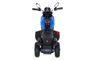 Elektrinis motociklas Fast Tourist, Blue-Elektromobiliai vaikams, Motociklai-e-vaikas