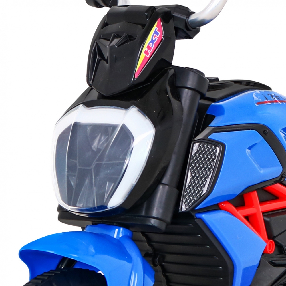 Elektrinis motociklas Fast Tourist, Blue-Elektromobiliai vaikams, Motociklai-e-vaikas