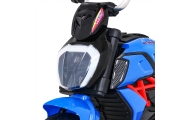 Elektrinis motociklas Fast Tourist, Blue-Elektromobiliai vaikams, Motociklai-e-vaikas