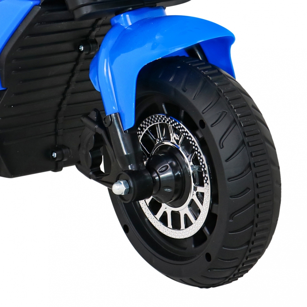 Elektrinis motociklas Fast Tourist, Blue-Elektromobiliai vaikams, Motociklai-e-vaikas