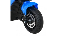 Elektrinis motociklas Fast Tourist, Blue-Elektromobiliai vaikams, Motociklai-e-vaikas