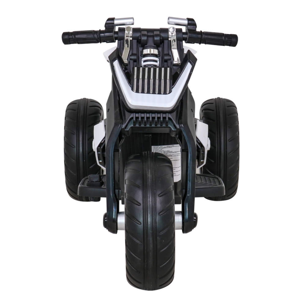 Elektrinis motociklas Motor Future, White-Elektromobiliai vaikams, Motociklai-e-vaikas