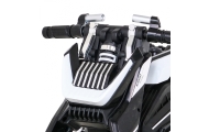 Elektrinis motociklas Motor Future, White-Elektromobiliai vaikams, Motociklai-e-vaikas