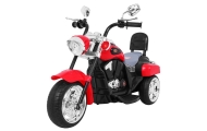 Motorek Chopper NightBike Czerwony