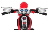 Elektrinis motociklas NightBike Chopperis, Red-Elektromobiliai vaikams, Motociklai-e-vaikas